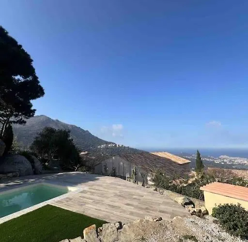 Magnifique Piscine Vues Mer, Et Montagnes * Santa-Reparata-di-Balagna